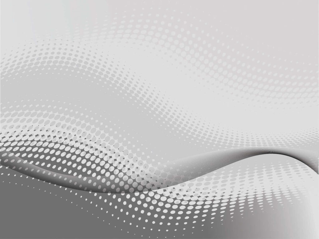 Abstract Gray Wave Pattern Wallpaper - Dynamic Dot Design Background