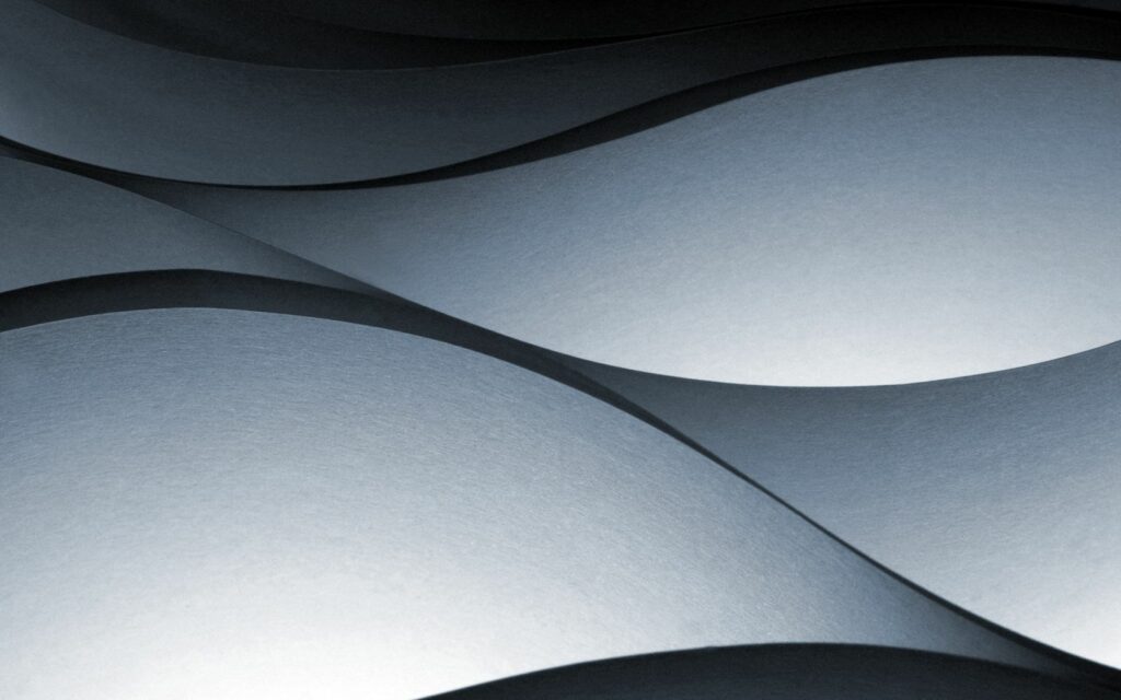 Abstract Wavy Lines Wallpaper: Smooth Flowing Background Design