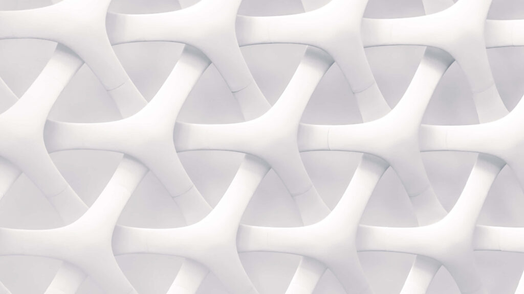 Abstract White Textured Wallpaper - Modern Minimalist Design