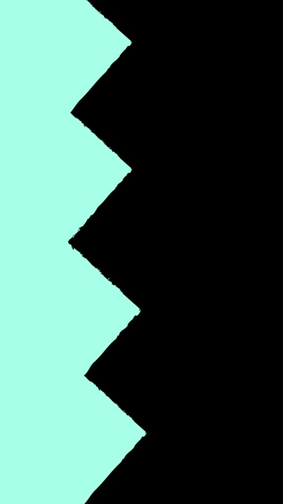 Modern Zigzag Wallpaper: Black & Light Blue Abstract Background