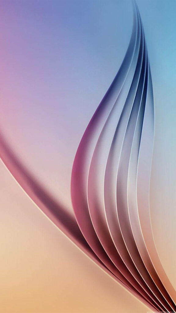 Vibrant Abstract Folds: Samsung Galaxy J7's Dynamic Wallpaper