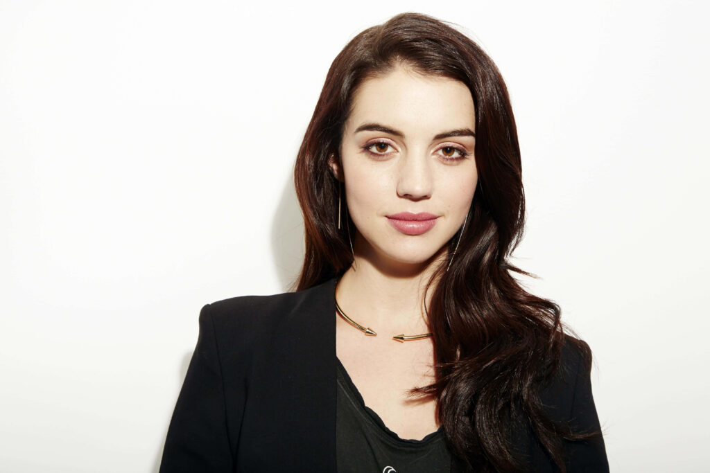 Adelaide Kane professional headshot on white background confident poised actress wallpaper