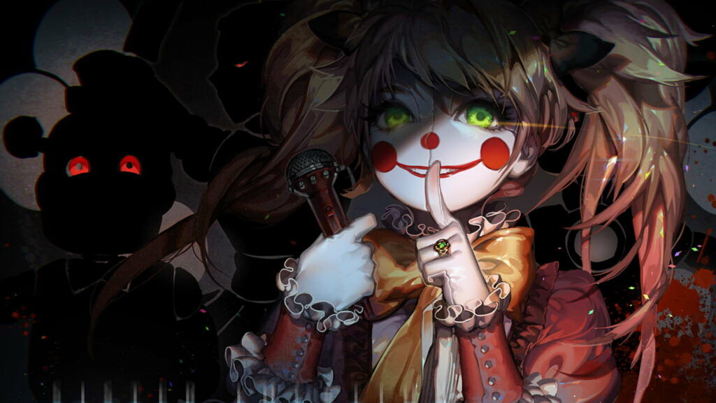 Frightful Fun: An HD Wallpaper of Baby from Sister Location - FNAF