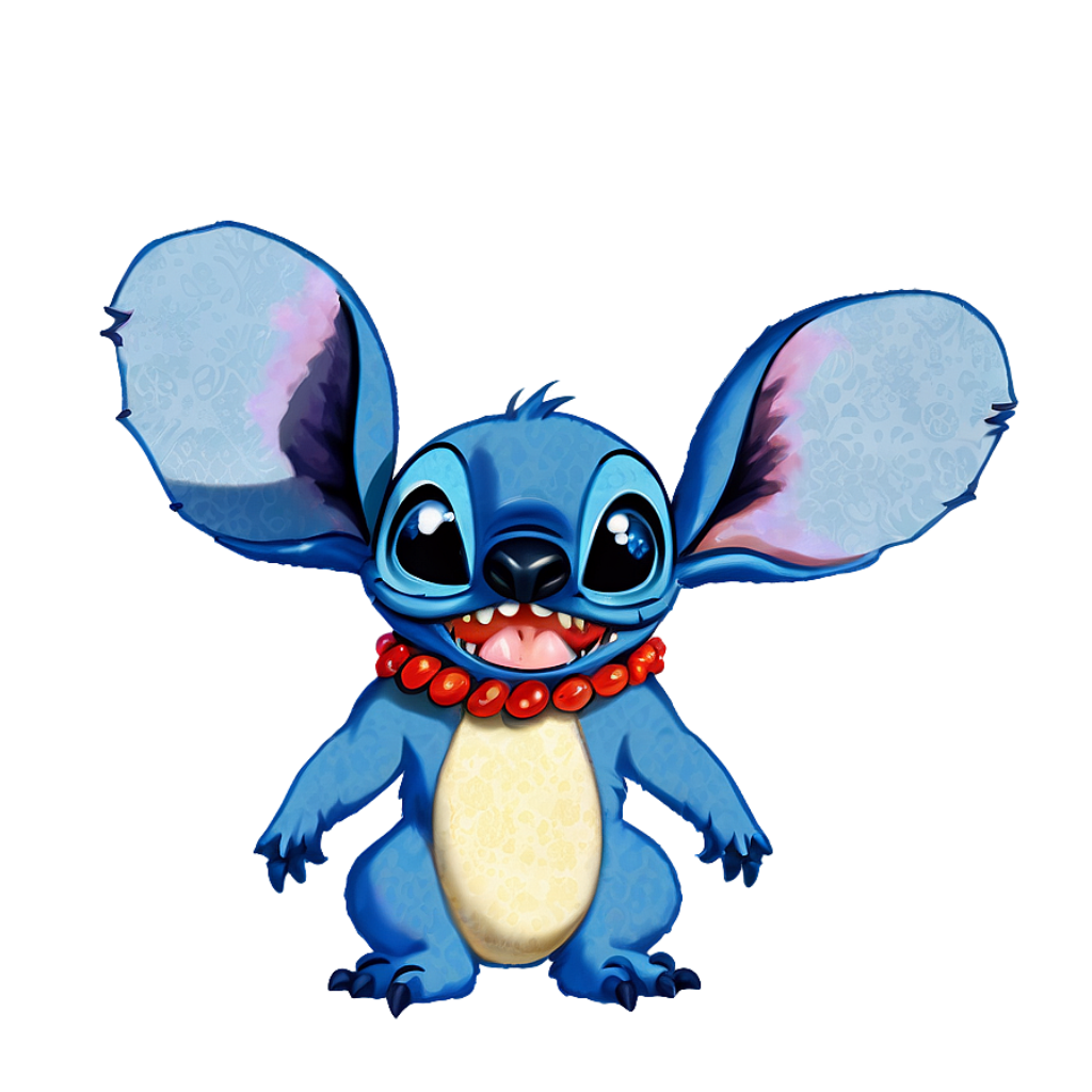 Adorable Blue Alien Wallpaper with Playful Expression & Gradient Design