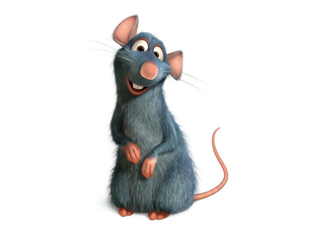 Cheerful Chef Remy Wallpaper: Adorable Ratatouille Background