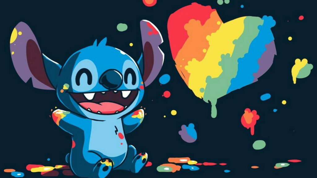 A Stitch in Adorable HD: The Finest Lilo and Stitch Wallpaper