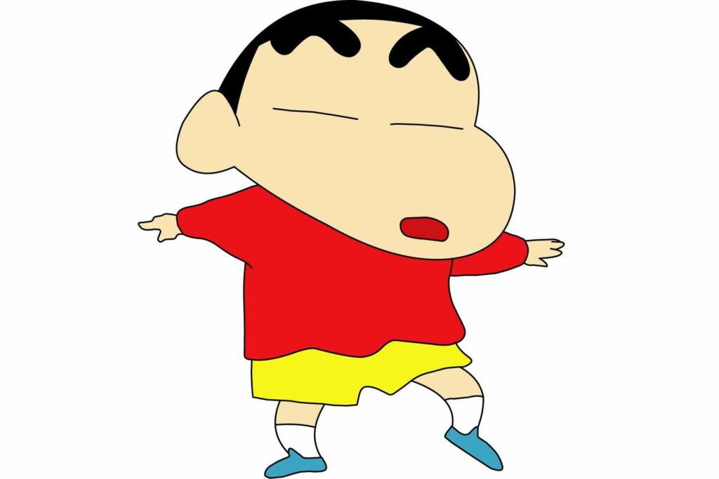 Squee-Worthy Shin Chan: Adorable HD Wallpaper for Your Background