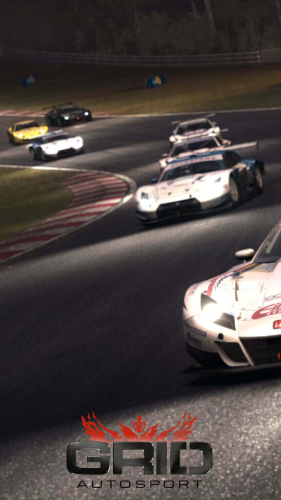 Grid Autosport Race Cars in Action - Exciting Wallpaper for Fans