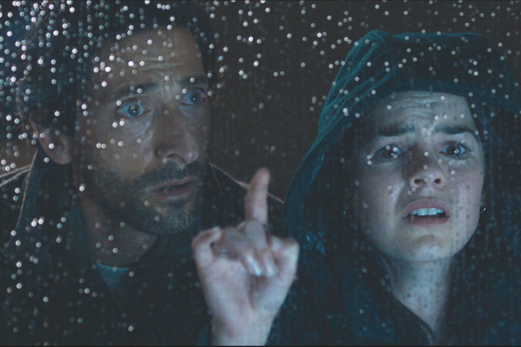 Adrien Brody intense scene rain-soaked window Backtrack movie thriller wallpaper background