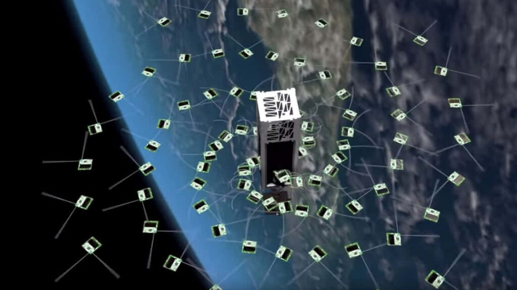 Advanced Satellite Wallpaper: Earth and Space Backdrop Design