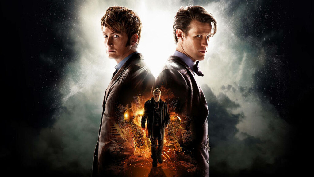 Vivid Eleventh Doctor Wallpaper: Brave Adventure Background Art