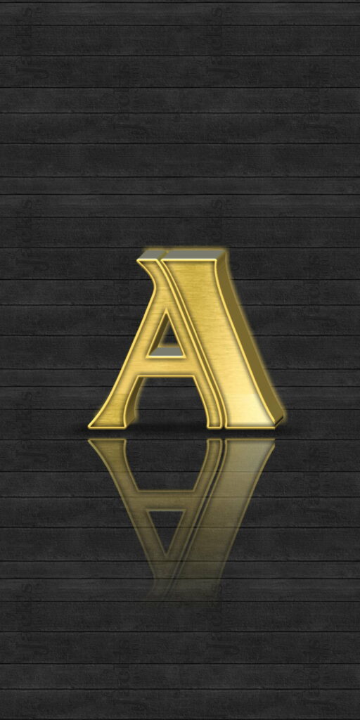 Aesthetic Alphabet A: Vibrant Logo HD Phone Wallpaper for Background Pleasure