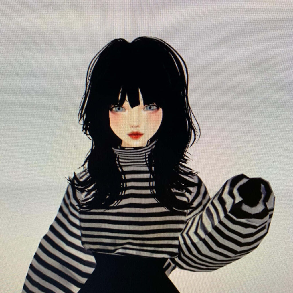 Aesthetic Anime Character Wallpaper: Serene Expression & Minimalist Design