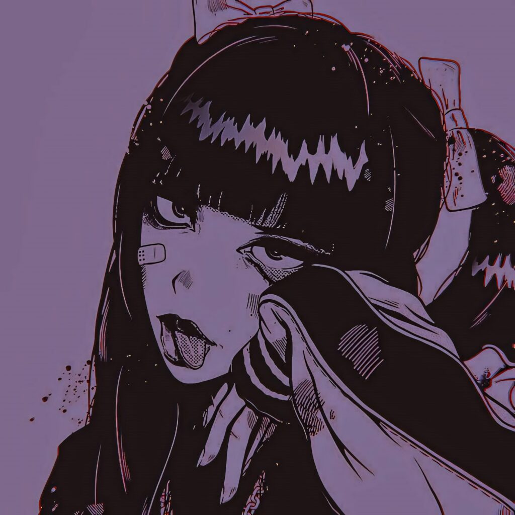 Gothic Emo Girl Wallpaper: Dark Aesthetic Anime Background