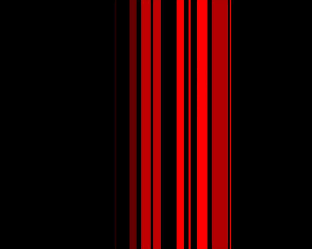 Crimson Streaks: A Tranquil Vista with Bold Vertical Lines Wallpaper