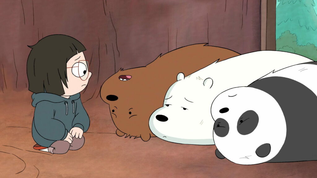 Bare Bears' Aesthetic Wonderland: HD Wallpaper for a Dreamy Background