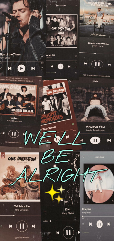Harmonious Aesthetics: Relishing One Direction's Melodies Wallpaper
