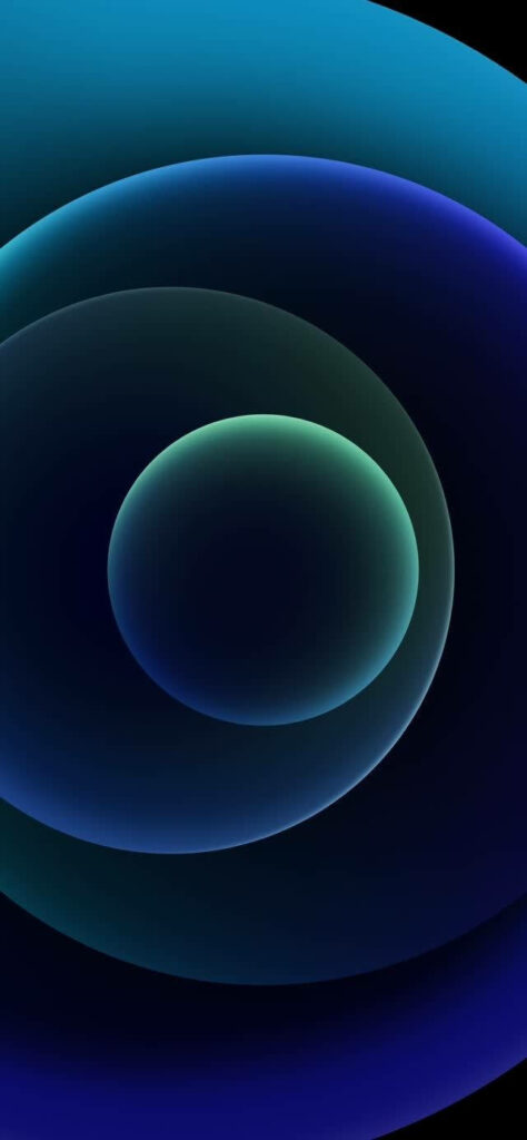 Translucent Sphere Abstraction: A Minimalist Live Wallpaper for iPhone