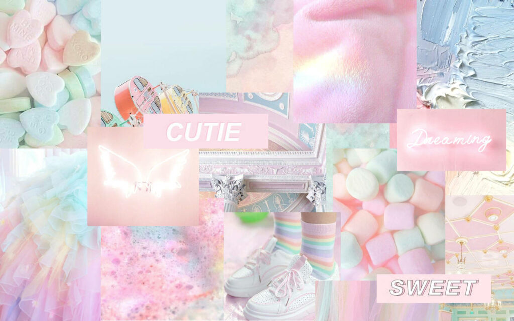 Pastel Paradise: A Whimsical Tapestry of Colorful Delights Wallpaper