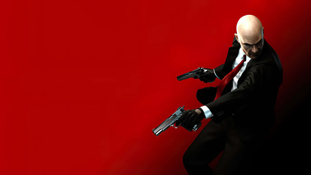 Silent Assassin: Agent 47 on the Pursuit with his Silenced Silverballer Handgun Wallpaper