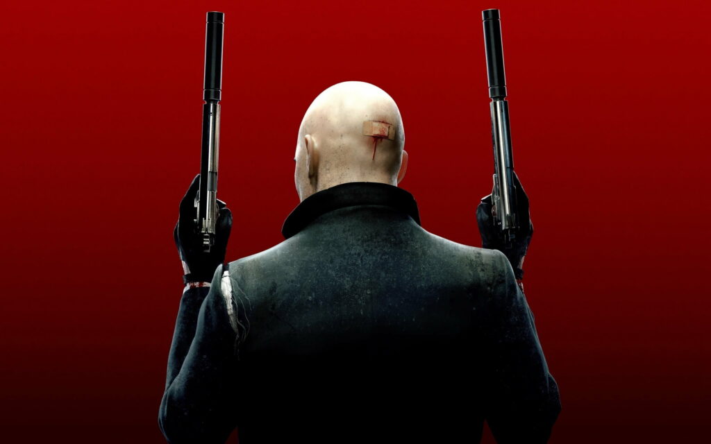 Silent Shadow: Agent 47 Strikes in the Digital Realm Wallpaper
