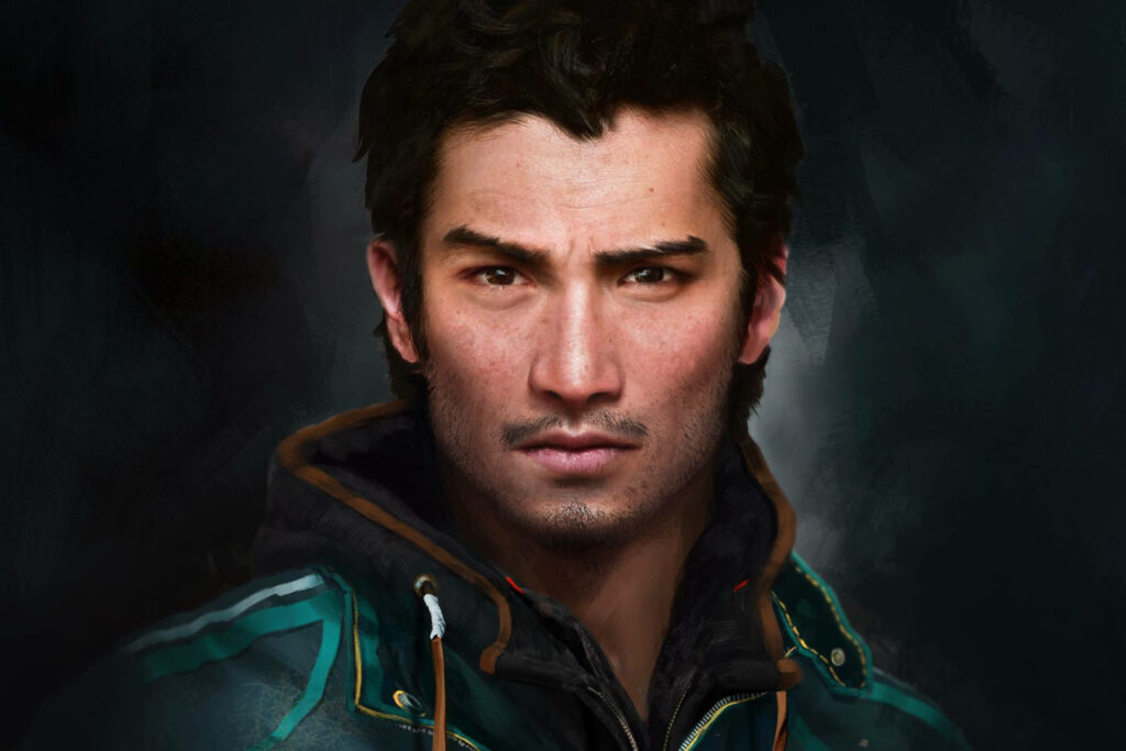 Captivating Portrait of Ajay Gale, the Prominent Hero of Far Cry 4, Set Against a Stunning Background Wallpaper