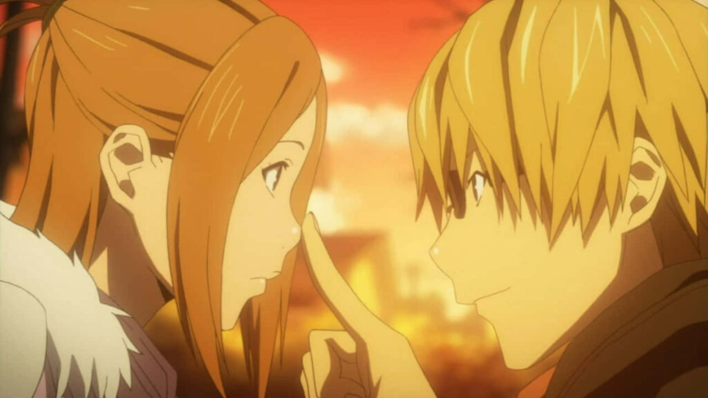 Akito Takagi from Bakuman lost in thought with warm sunset glow creative manga writer wallpaper