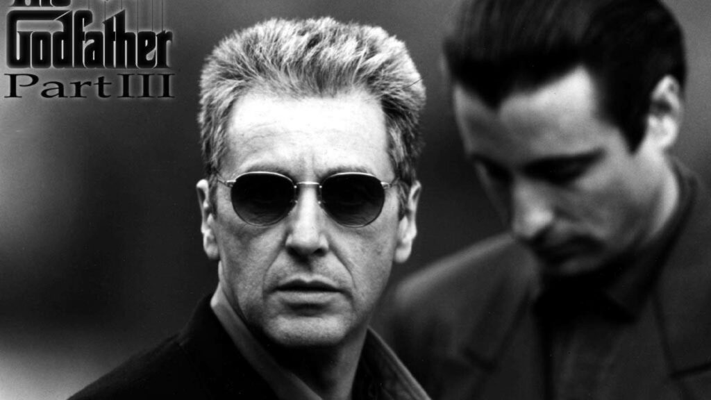 Al Pacino & Andy Garcia Dramatic Wallpaper from The Godfather Part III