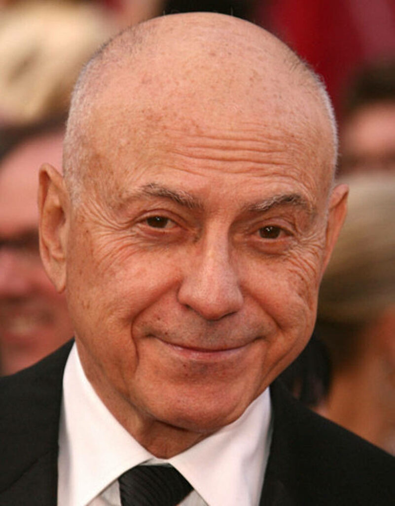 Alan Arkin close-up portrait 2007 PSIFF Gala formal attire warm subtle smile wallpaper background