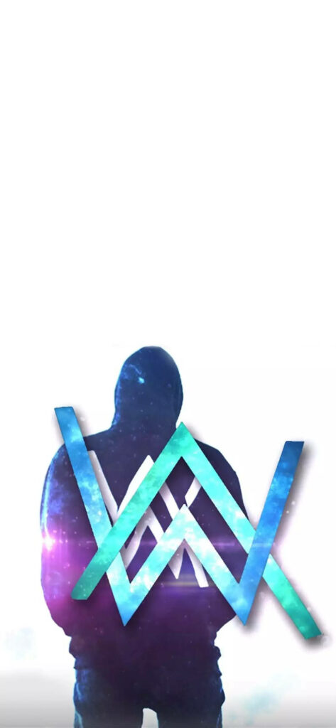 Mysterious Silhouette: Alan Walker's Enigmatic Persona Unveiled Wallpaper