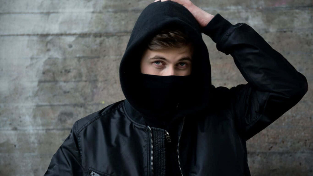 Alan Walker Hoodie Wallpaper: Iconic Mysterious Style Background