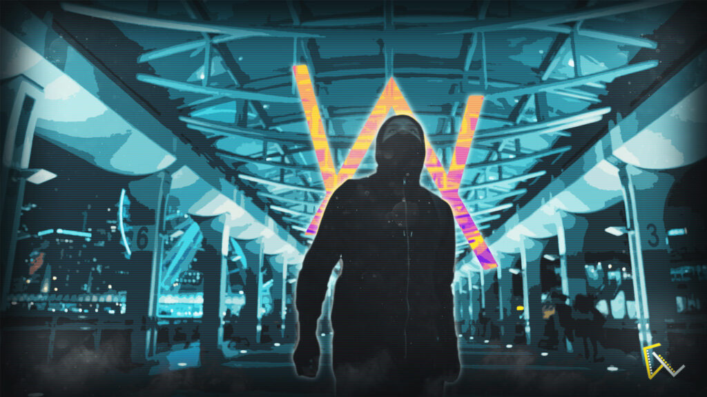 Blackout Thrills: Alan Walker's Dramatic Wallpaper Capture