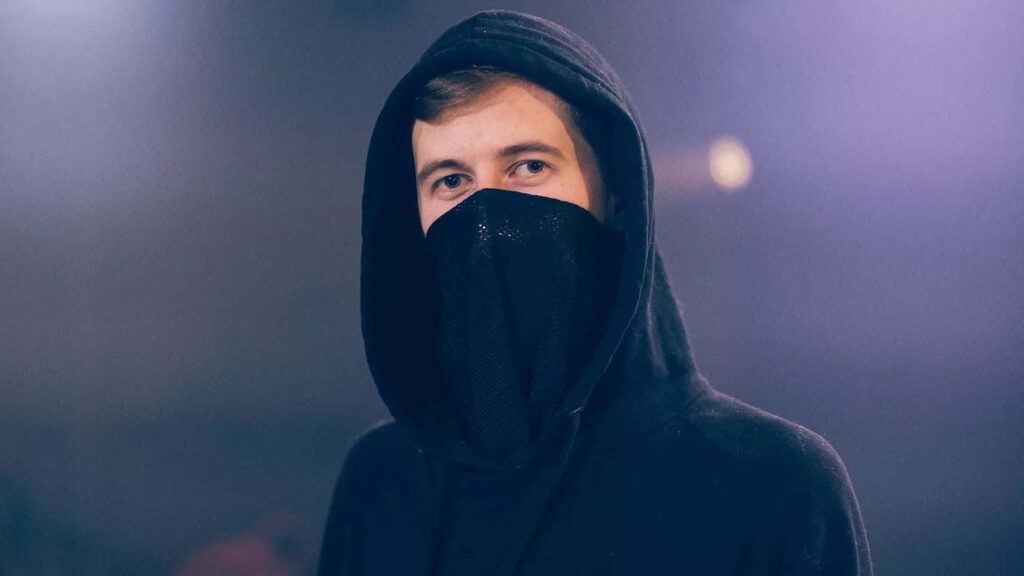 Electrifying Night: Alan Walker's Captivating Performance Wallpaper