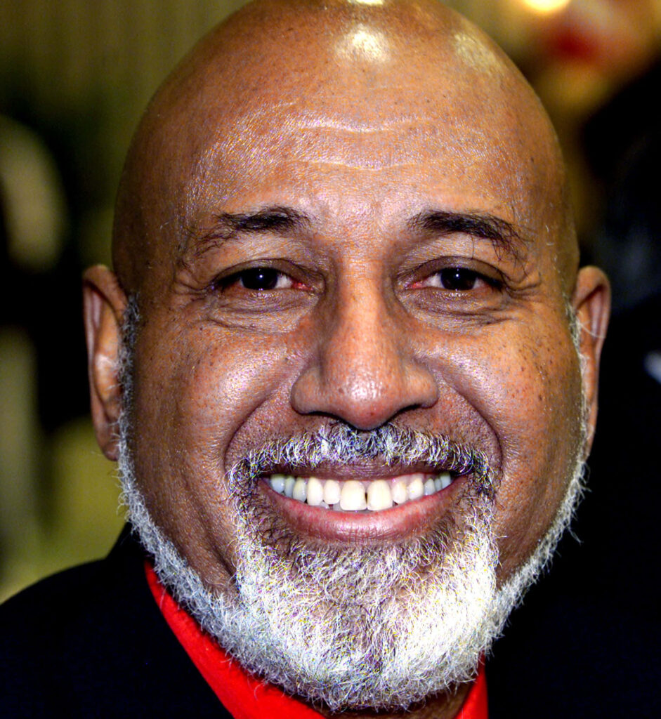Close-up portrait of Alcee Hastings smiling confidently American politician wallpaper background