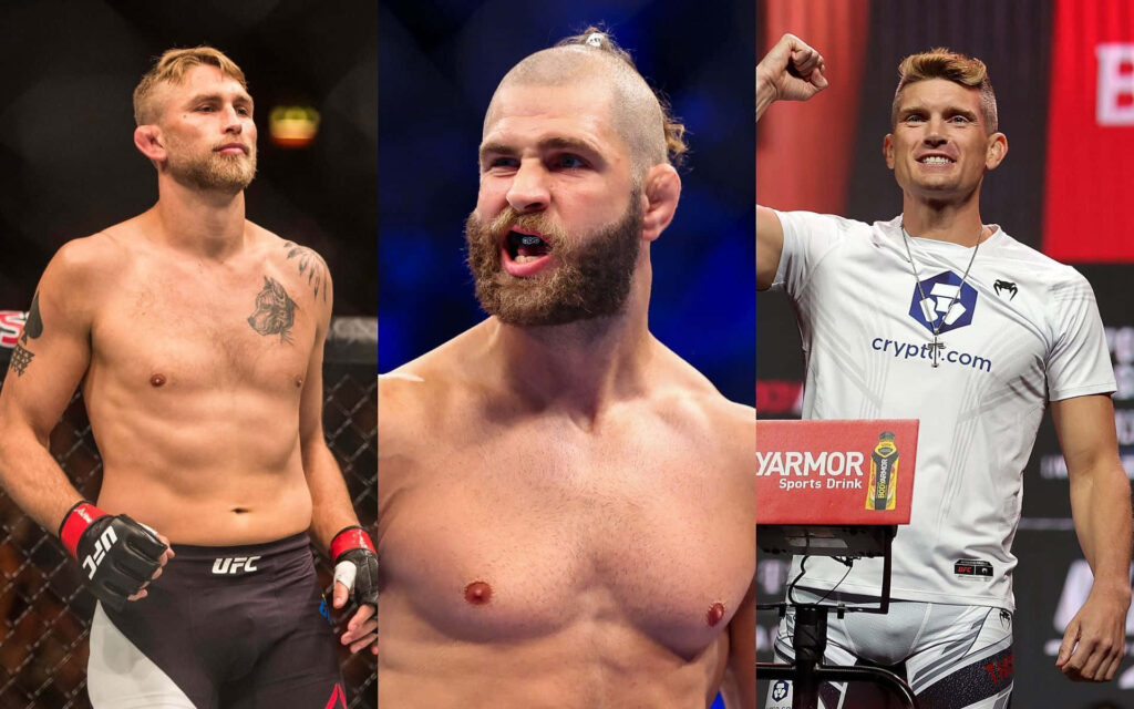 Alexander Gustafsson Jiri Prochazka Stephen Thompson UFC fighters dynamic wallpaper background