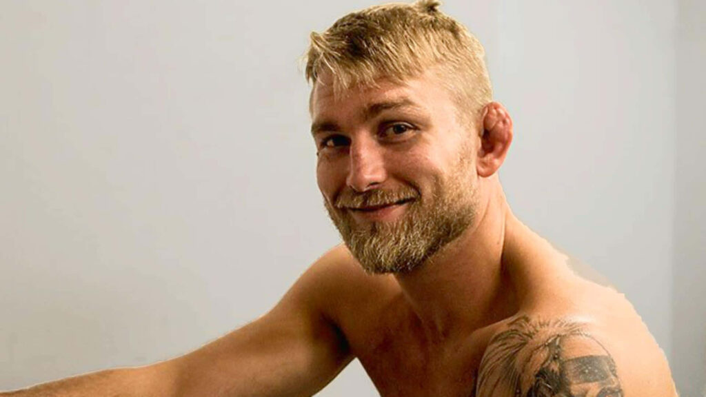 Alexander Gustafsson smiling relaxed cheerful MMA fighter wallpaper background image