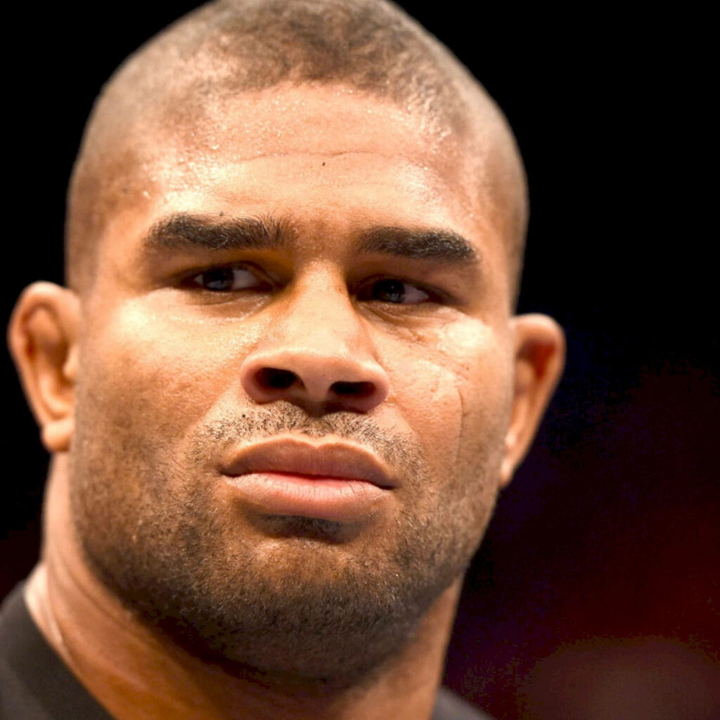Alistair Overeem intense front portrait wallpaper showing strong presence and focused expression
