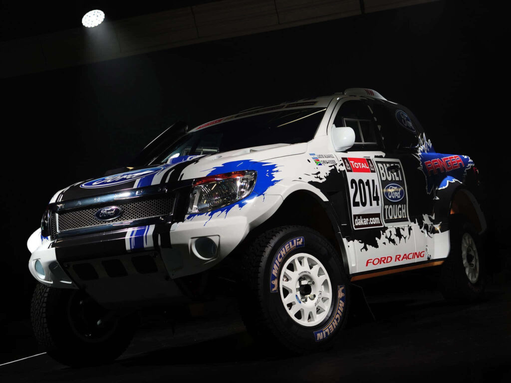 All-New Ford Ranger rugged design powerful stance ready for road and off-road adventures wallpaper