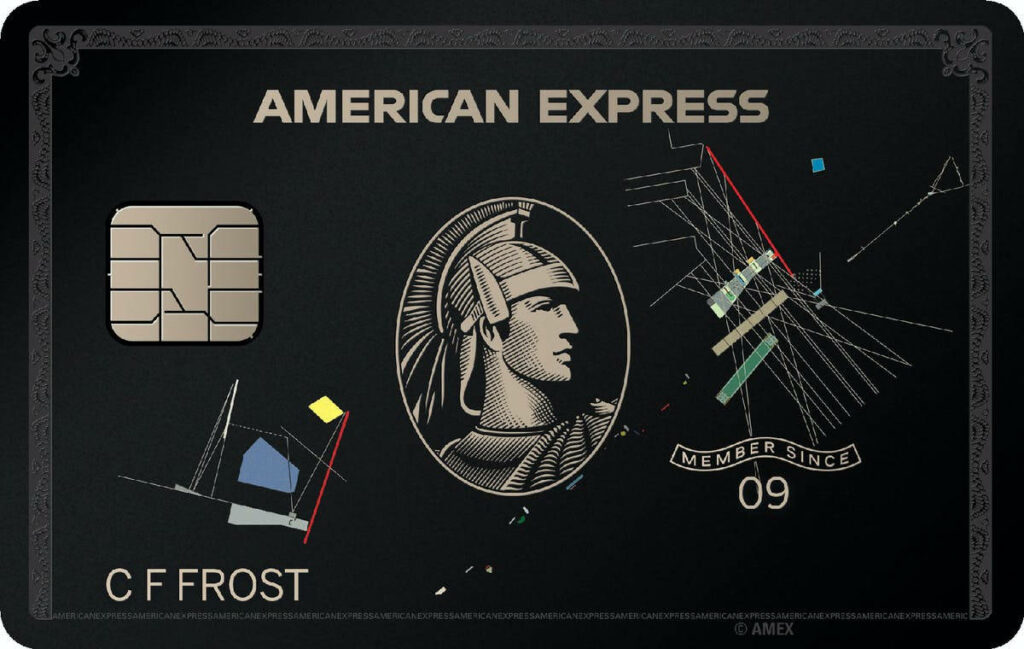 Sophisticated American Express Card wallpaper with Rem Koolhas architectural design elements background