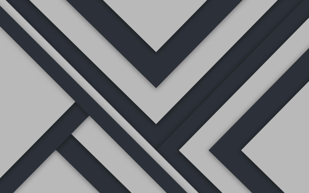 Geometric Symmetry Unleashed: Android Material Design Wallpaper Embraces Interlocking Black Lines