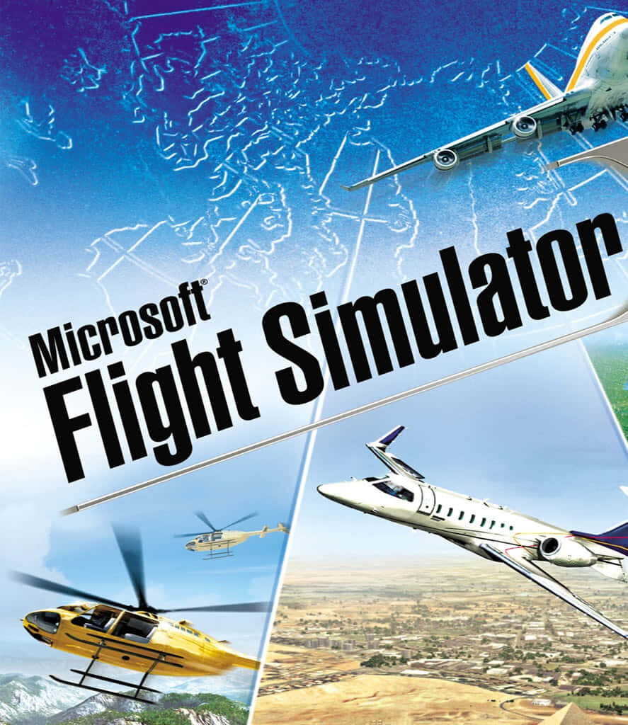 Experience Realistic Air Simulation with Microsoft Flight Simulator Wallpaper