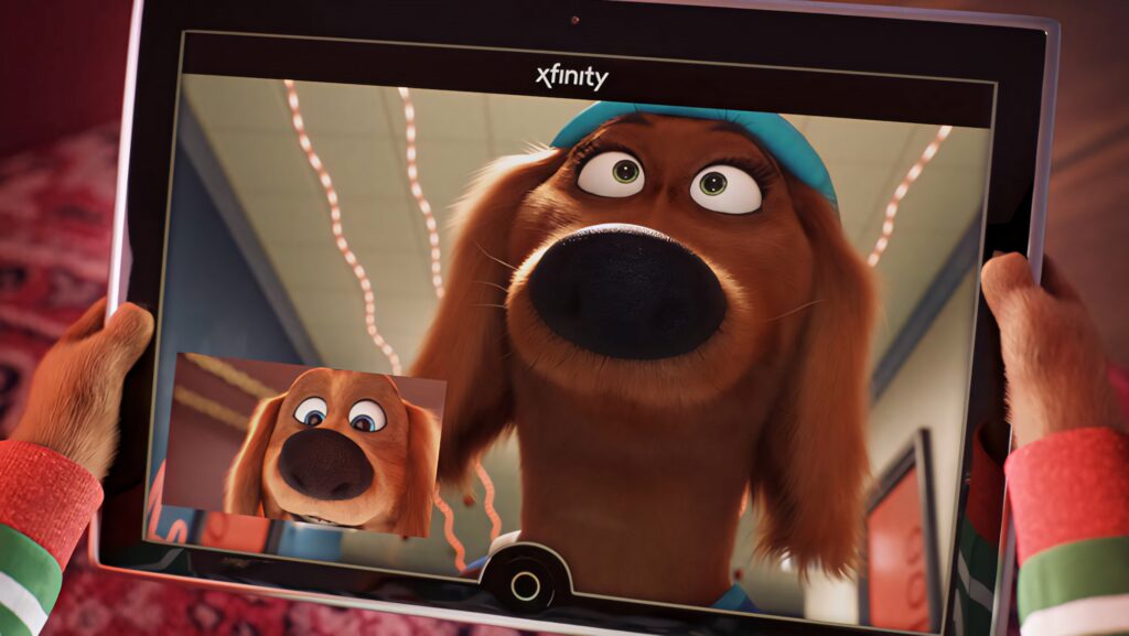 Charming Angie the Dachshund from Sing 2 - Fun Video Call Wallpaper