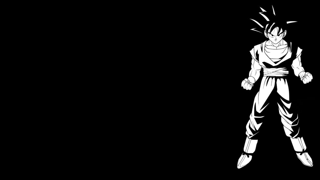 Heroic Animated Wallpaper: Striking Pose on Minimalist Black Background