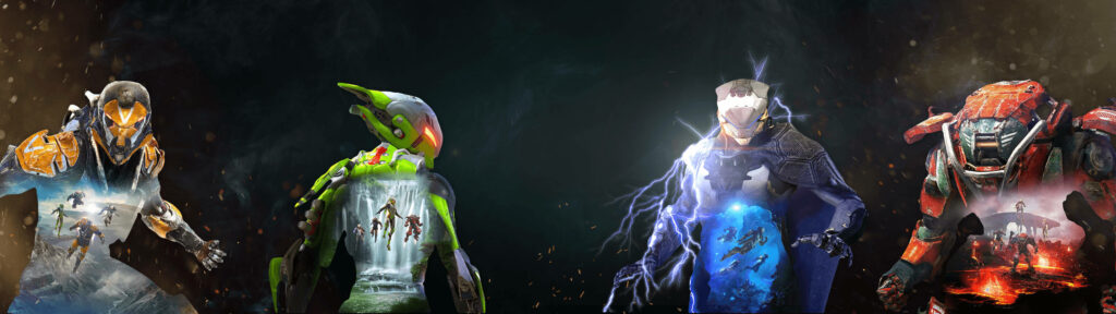 Anthem Javelin Exo-Suits wallpaper dynamic action-packed futuristic sci-fi game background