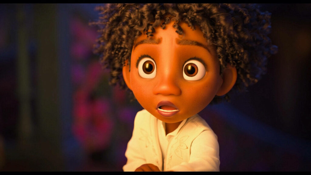 Antonio Madrigal animated wallpaper with wide-eyed surprised expression vibrant background
