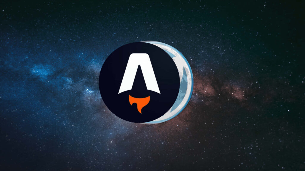Apex Legends logo on black rondel with vibrant cosmic background gaming wallpaper design