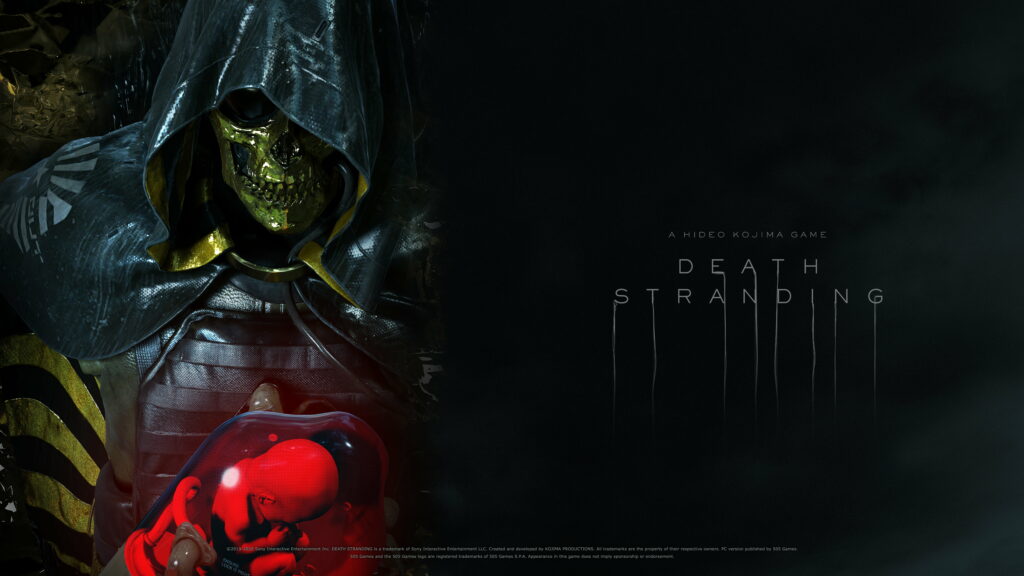 Enigmatic Encounter: Unraveling the World of Death Stranding through Hideo Kojima's Vision Wallpaper