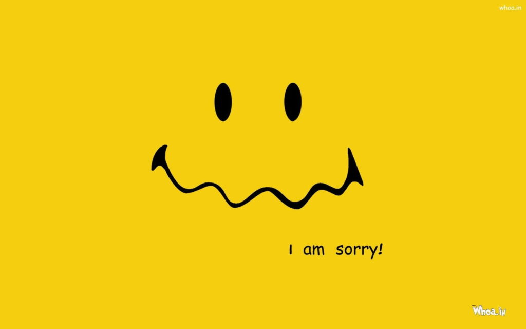 Vibrant Apologies: A Captivating Yellow HD Wallpaper