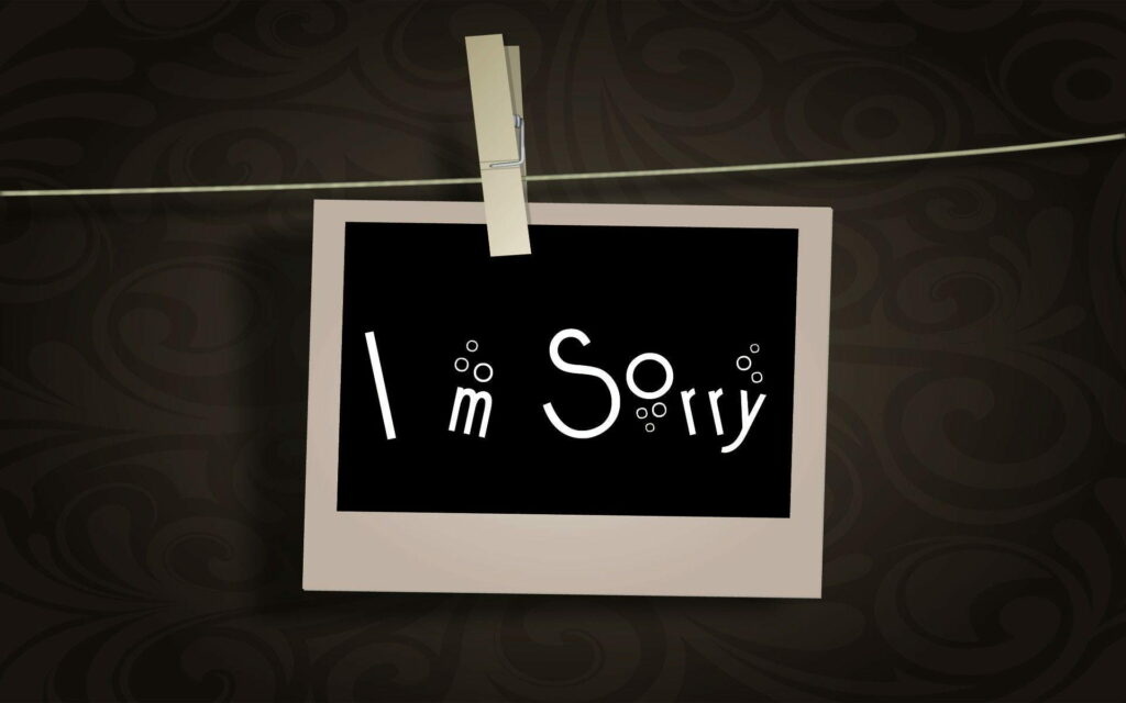Apologies in High Definition: Stunning Wallpaper for Forgiveness