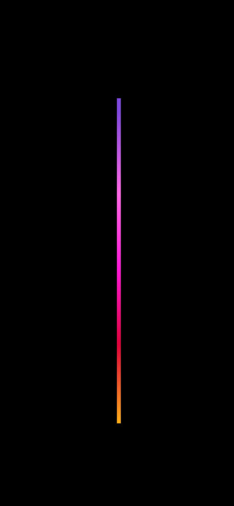 Apple-Inspired Vibrant Vertical Line in Bold Hues Enhancing Phone's Home Screen Wallpaper